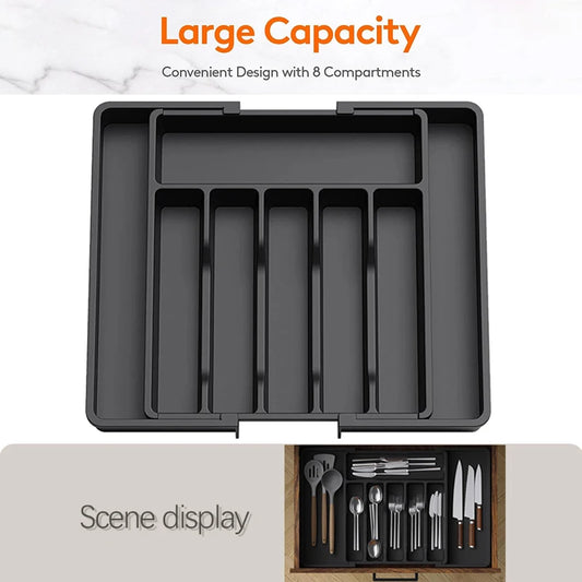 Adjustable Cutlery Organizer