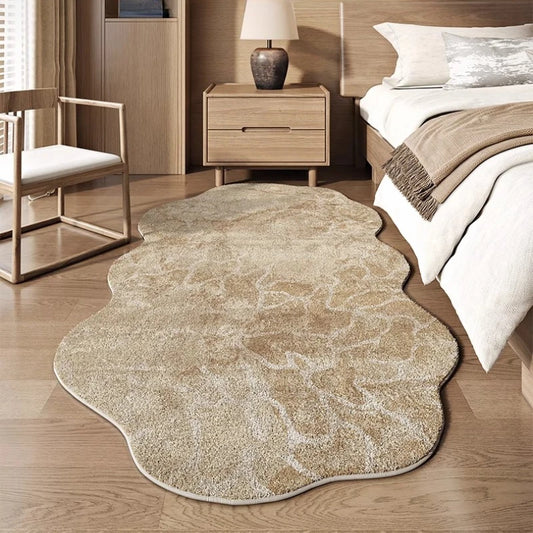 Luxury Irregular Rug for Living Room and Bedroom