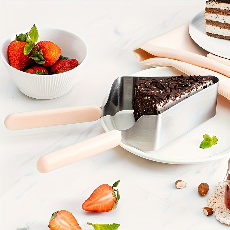 Stainless Steel Cake Cutter and Server