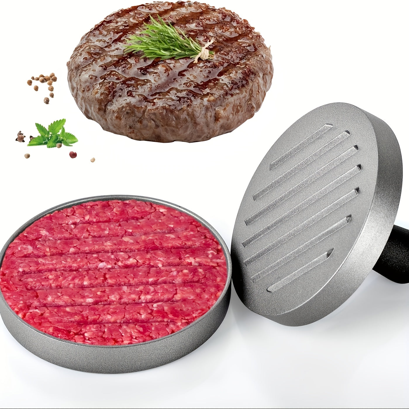TRANCIY Heavy-Duty Hamburger Press