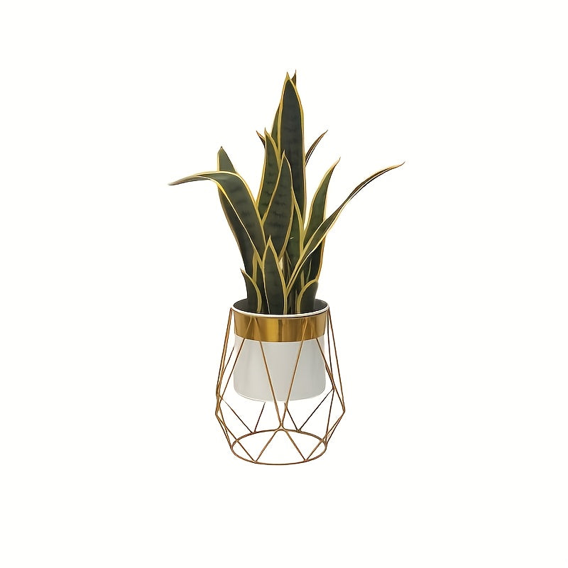 Modern Nordic Style Metal Mini Plant Stand