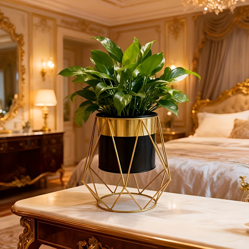 Modern Nordic Style Metal Mini Plant Stand