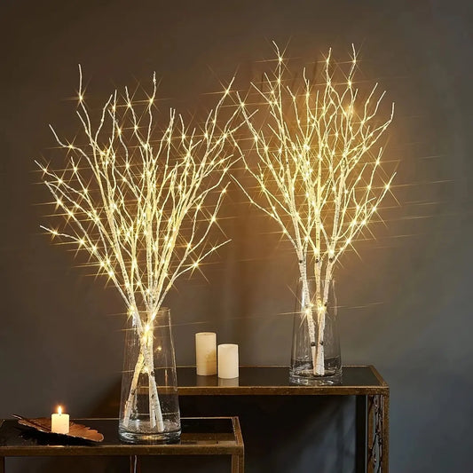 50L USB LED Branch Lights – Warm White Light for Home and Shop