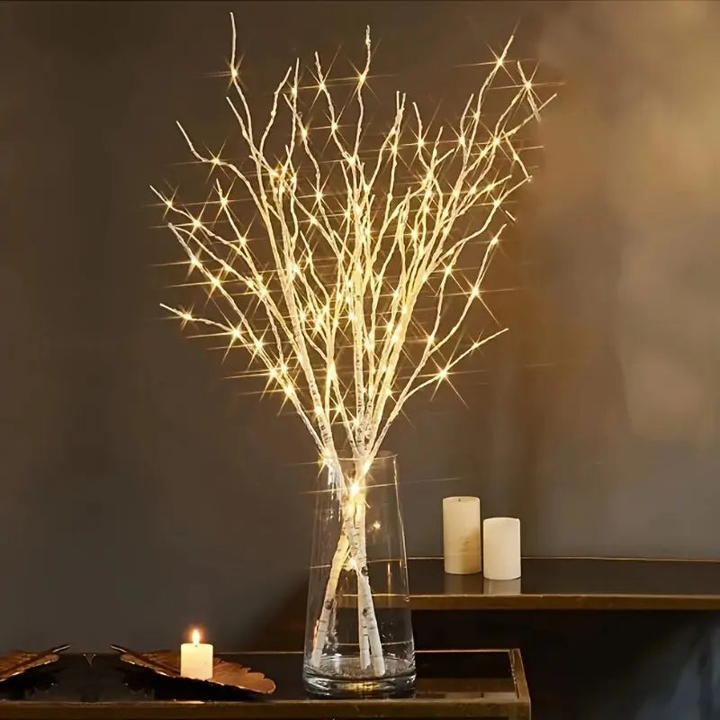 50L USB LED Branch Lights – Warm White Light for Home and Shop