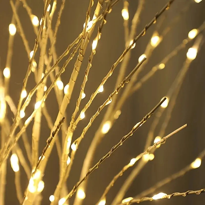 50L USB LED Branch Lights – Warm White Light for Home and Shop