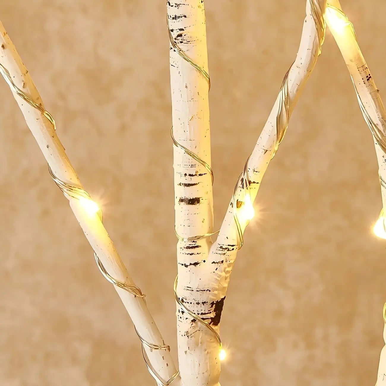 50L USB LED Branch Lights – Warm White Light for Home and Shop