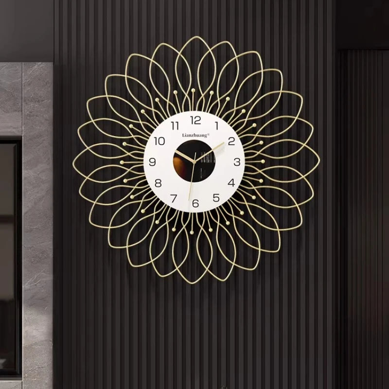 Creative Nordic Metal Wall Clock
