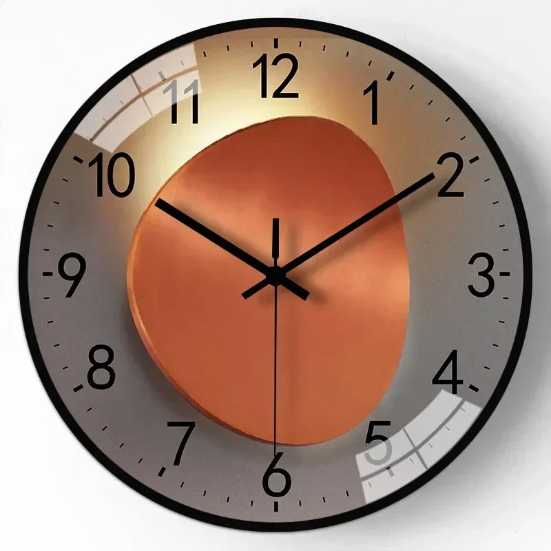 Modern and silent wall clock