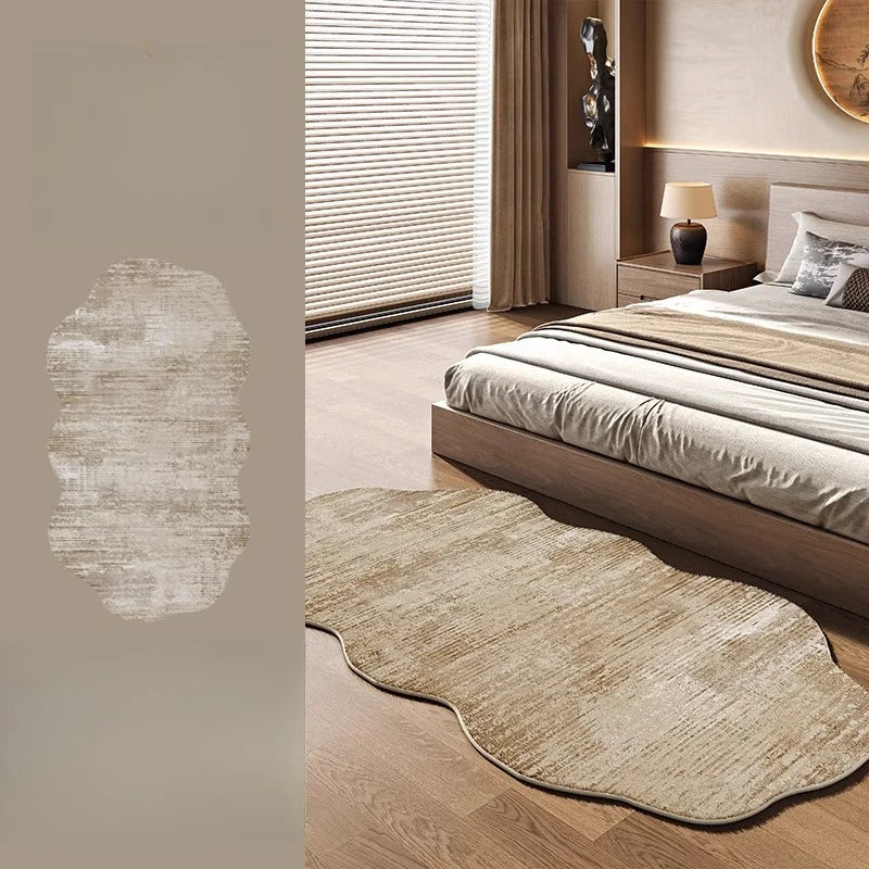 Luxury Irregular Rug for Living Room and Bedroom