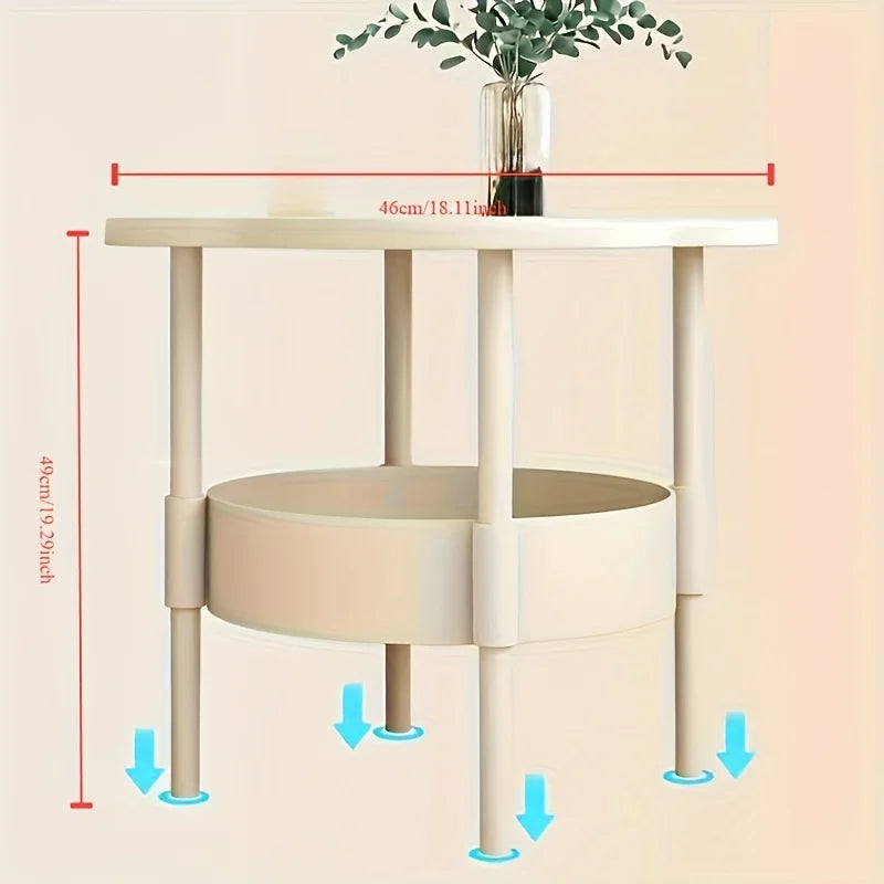 Modern Checkered Bedside Table