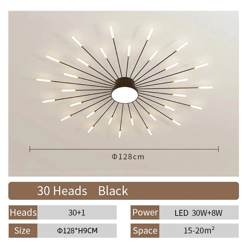 Creative LED Ceiling Lamp – Living Room, Bedroom and Dining Room