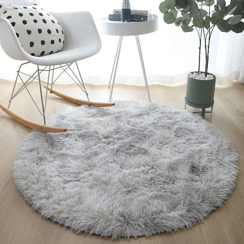 Fluffy Hair Mat for Kids – Sofa and Decor