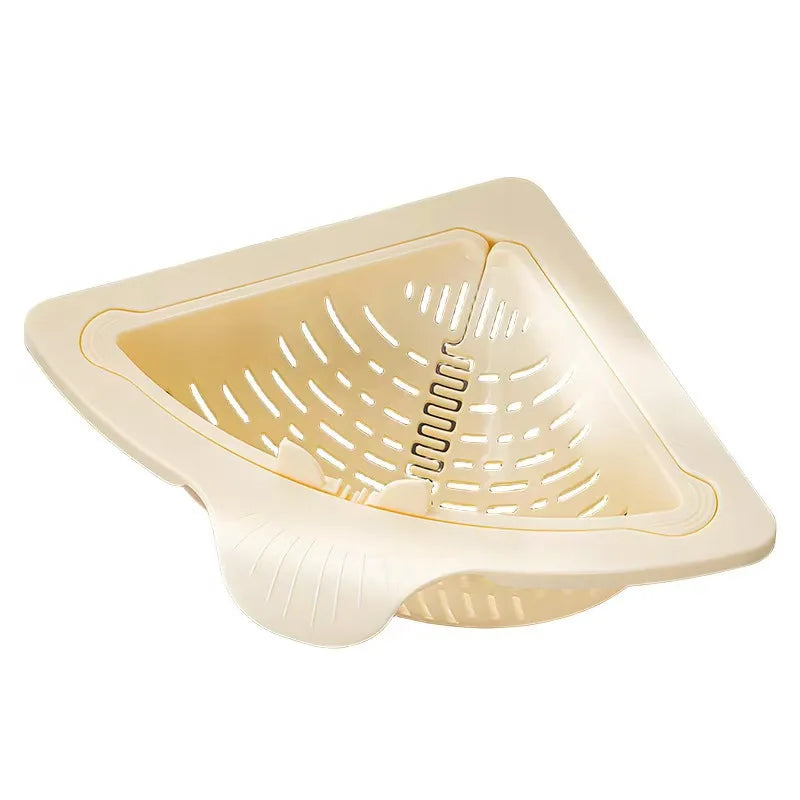 Magnetic Sink Basket with Triangular Drain