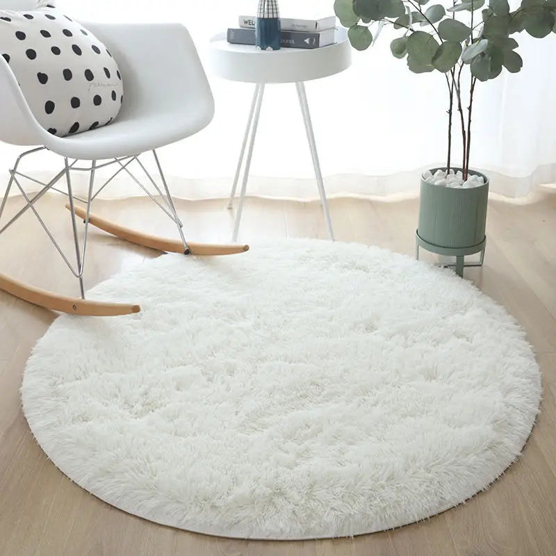 Fluffy Hair Mat for Kids – Sofa and Decor