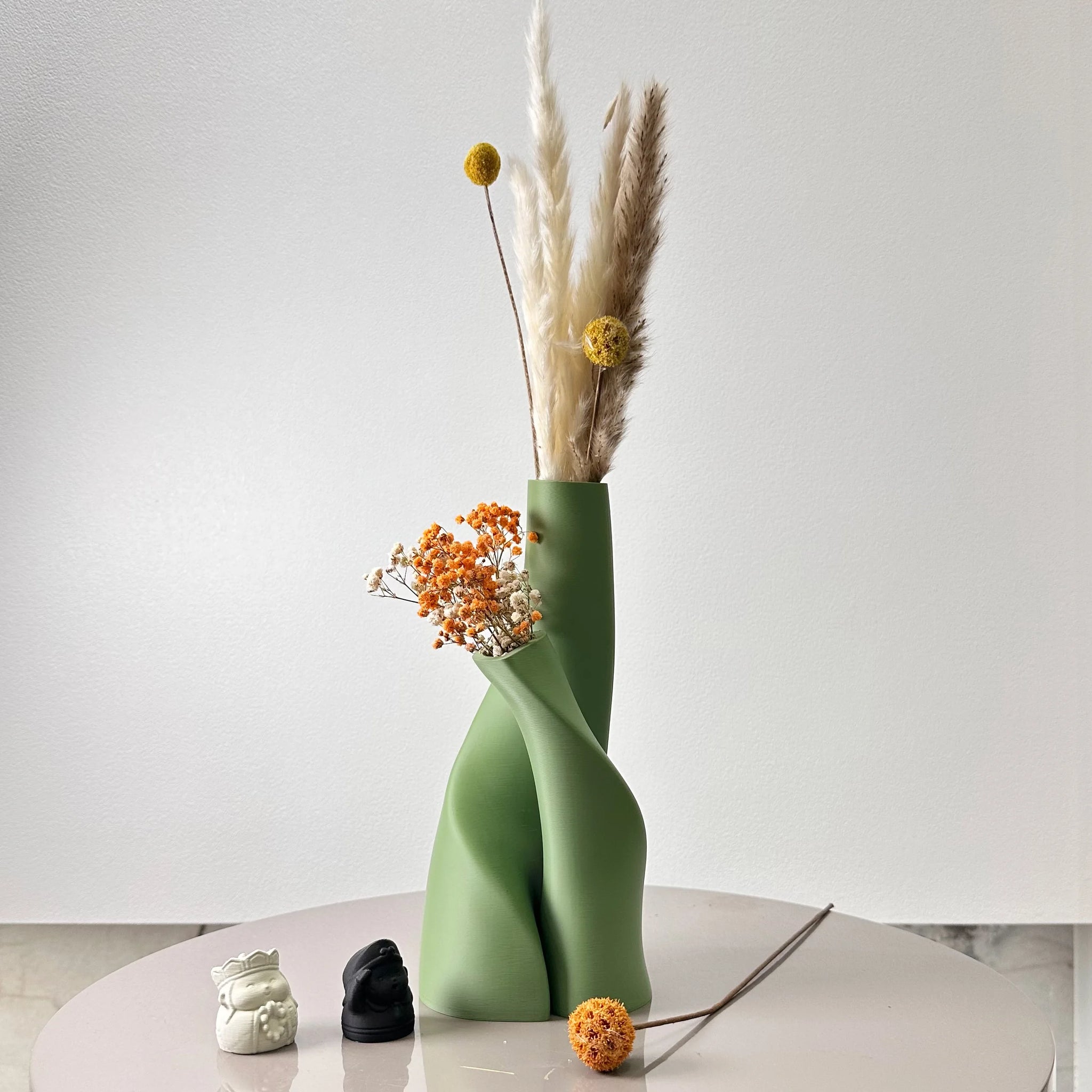 Set of 2 Double Vases with Special Shape