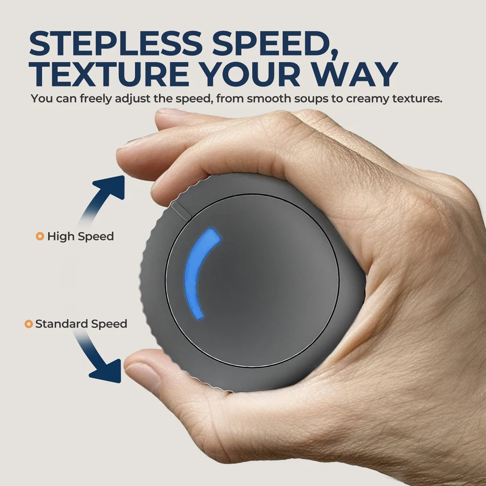 ROUNY 4-in-1 Immersion Blender – 1000W with Cup and Whisk