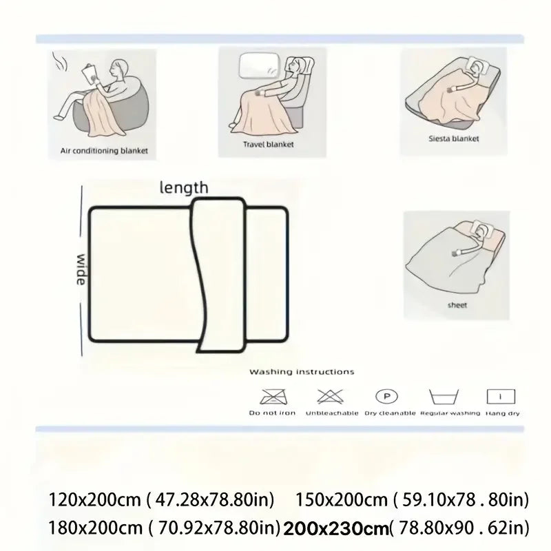 luxury rabbit blanket