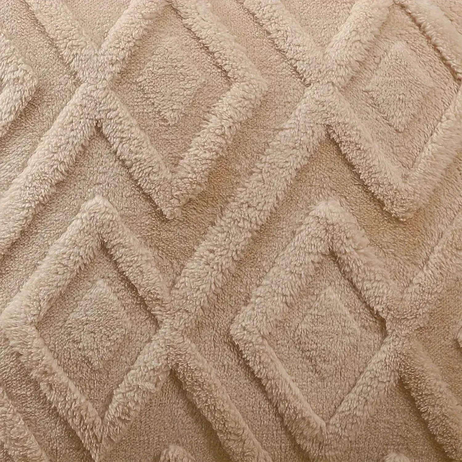 Decorative Plush Fleece Pillow Cover