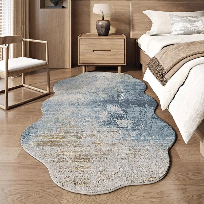 Luxury Irregular Rug for Living Room and Bedroom