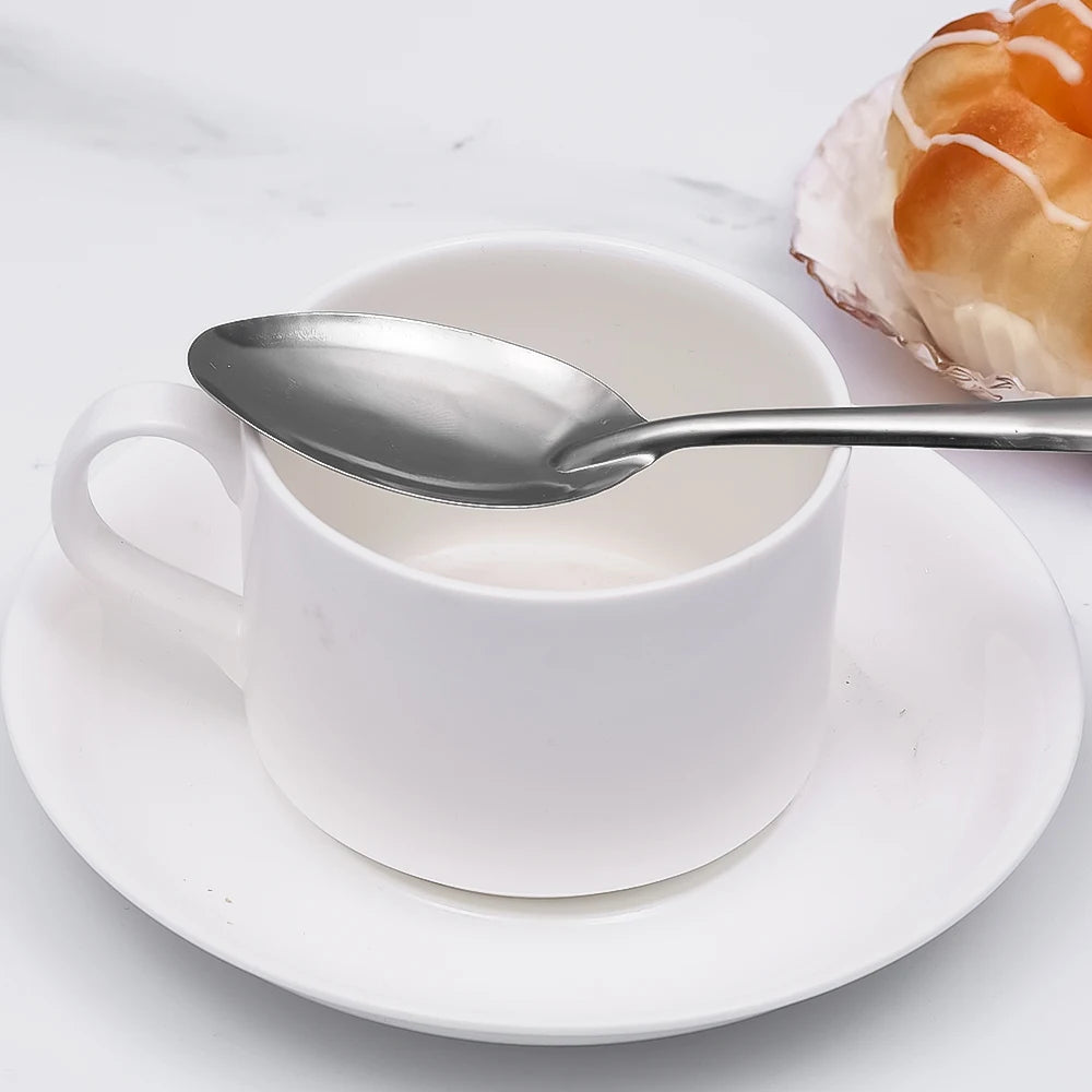 Stainless Steel Silver Teaspoon Set