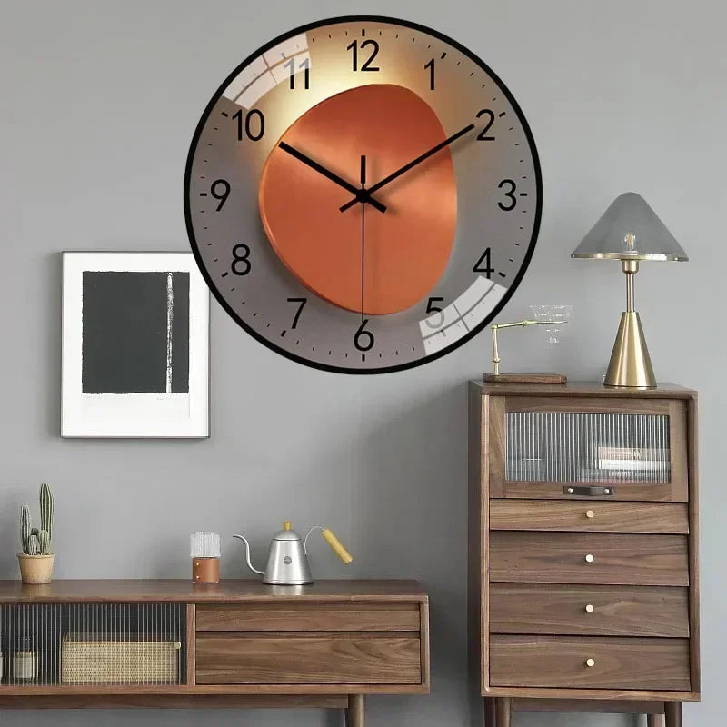Modern and silent wall clock