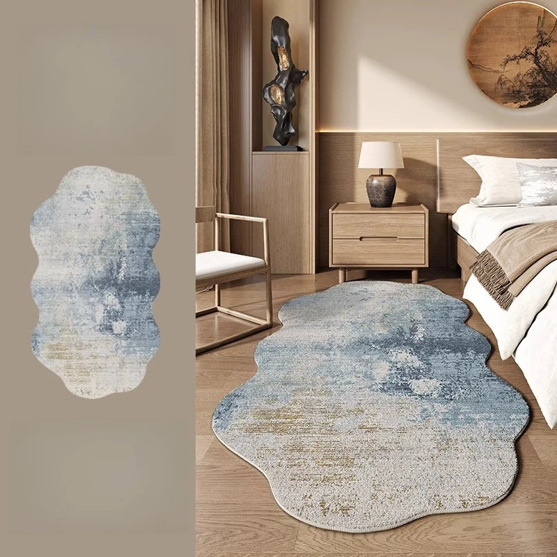 Luxury Irregular Rug for Living Room and Bedroom