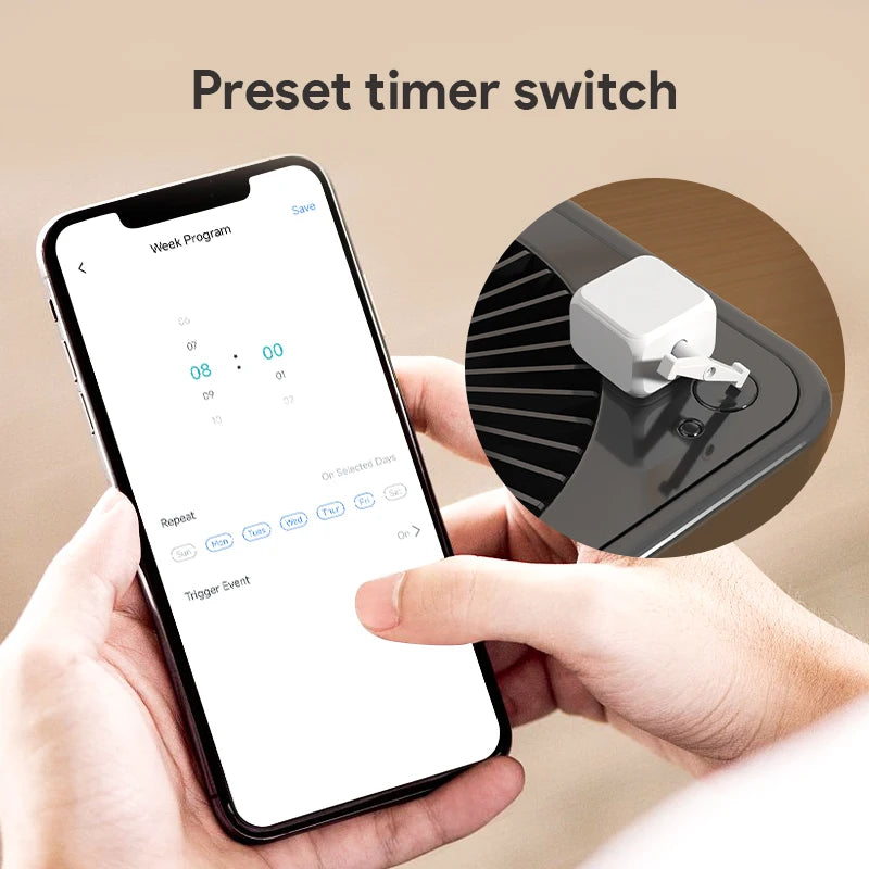 Tuya BLE Fingerbot for Rocker Switch
