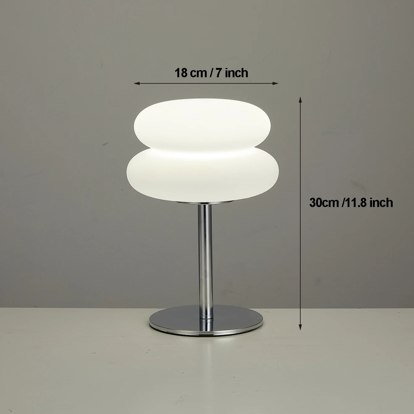 Tricolor USB Table Lamp – Dimmable for Bedroom and Living Room