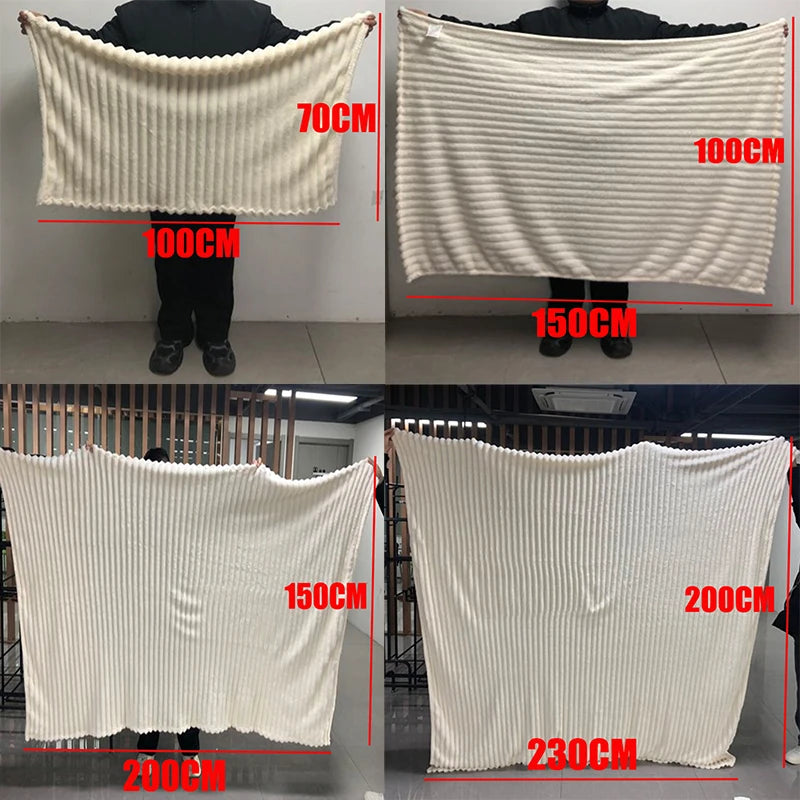 luxury rabbit blanket