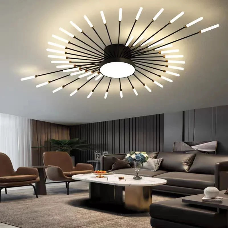 Creative LED Ceiling Lamp – Living Room, Bedroom and Dining Room