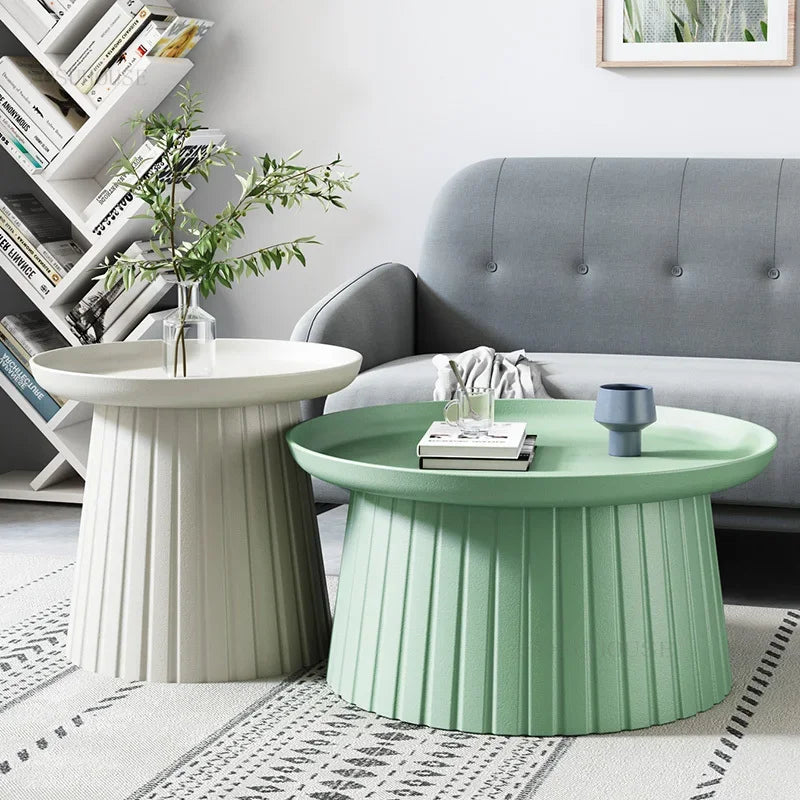 Nordic Round Side Table – Compact for Center and Bedroom