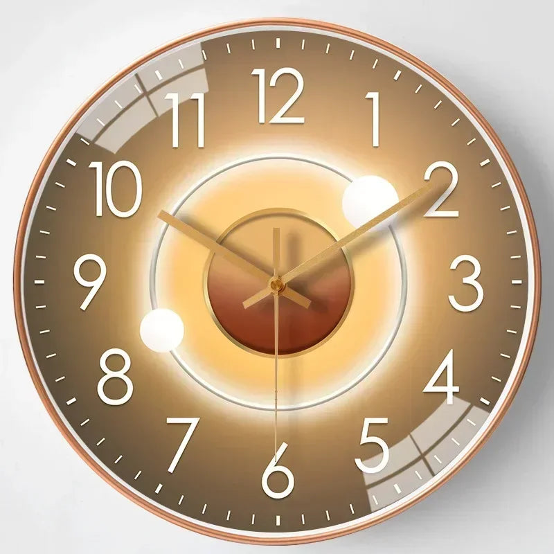 Modern and silent wall clock