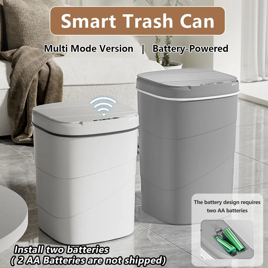 Automatic Smart Sensor Trash Can – Touchless