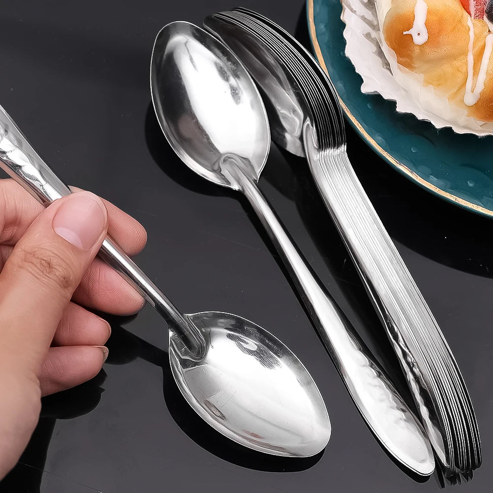 Stainless Steel Silver Teaspoon Set