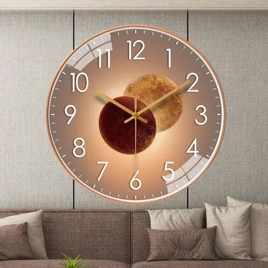 Modern and silent wall clock