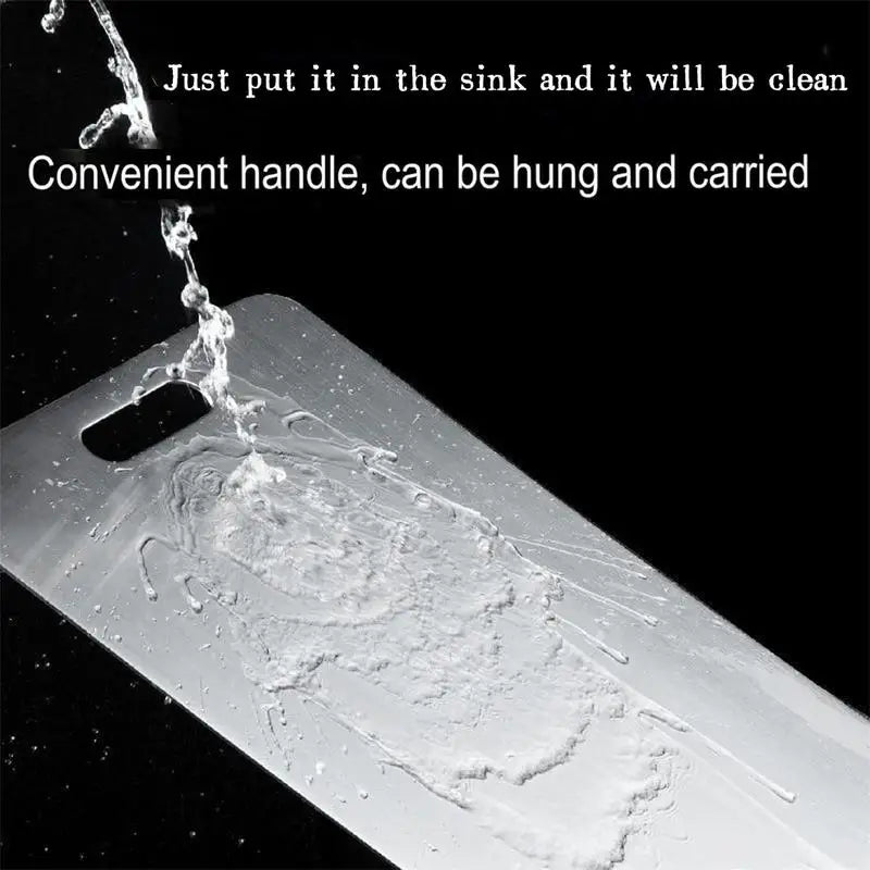 304 Stainless Steel Cutting Board – Double-Sided