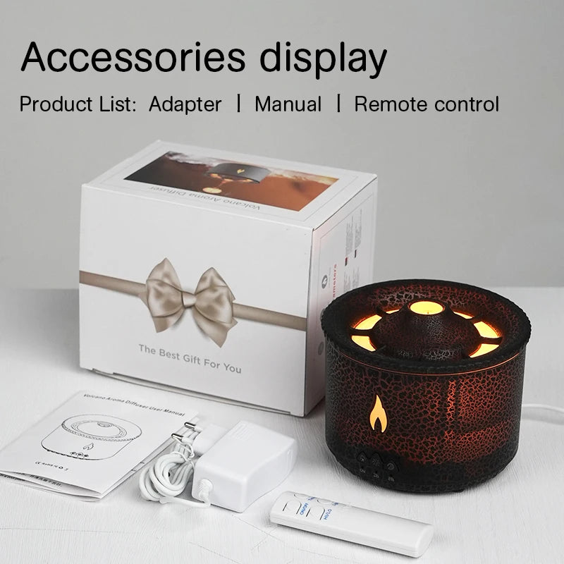 Volcanic Aromatherapy Humidifier Diffuser