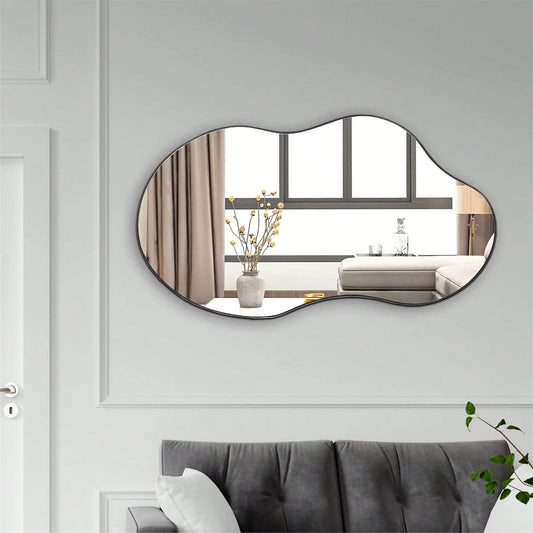 Irregular Wall Mirror – Cloud, Acrylic, Bedroom, Living Room and Bathroom, Modern Decor