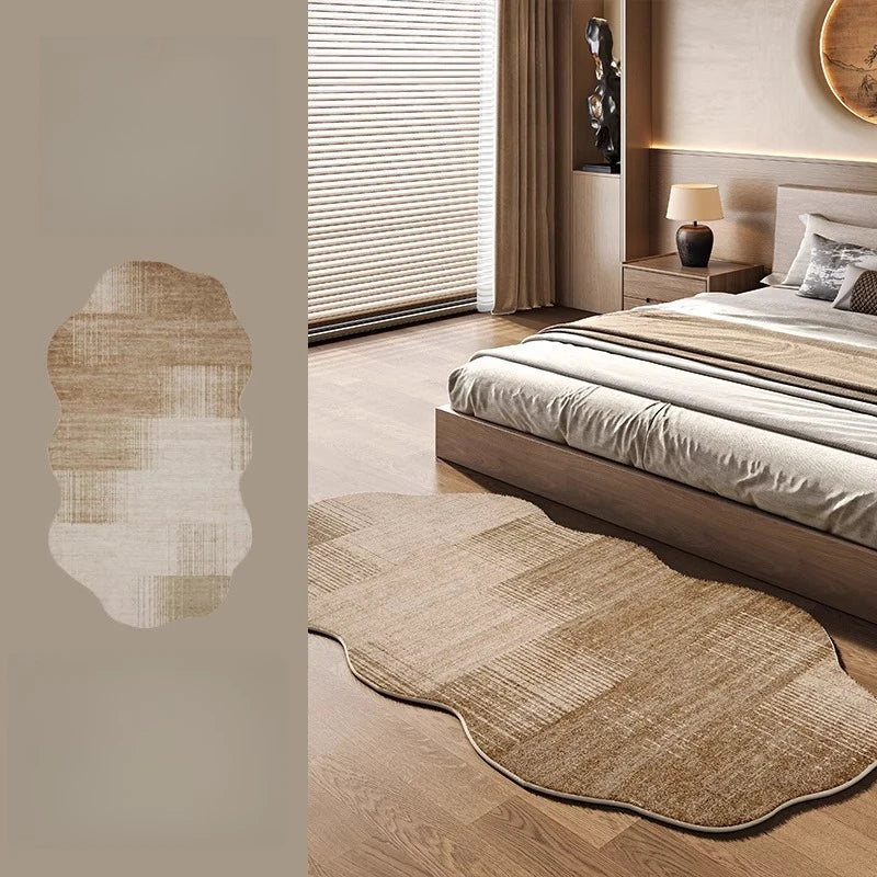 Luxury Irregular Rug for Living Room and Bedroom