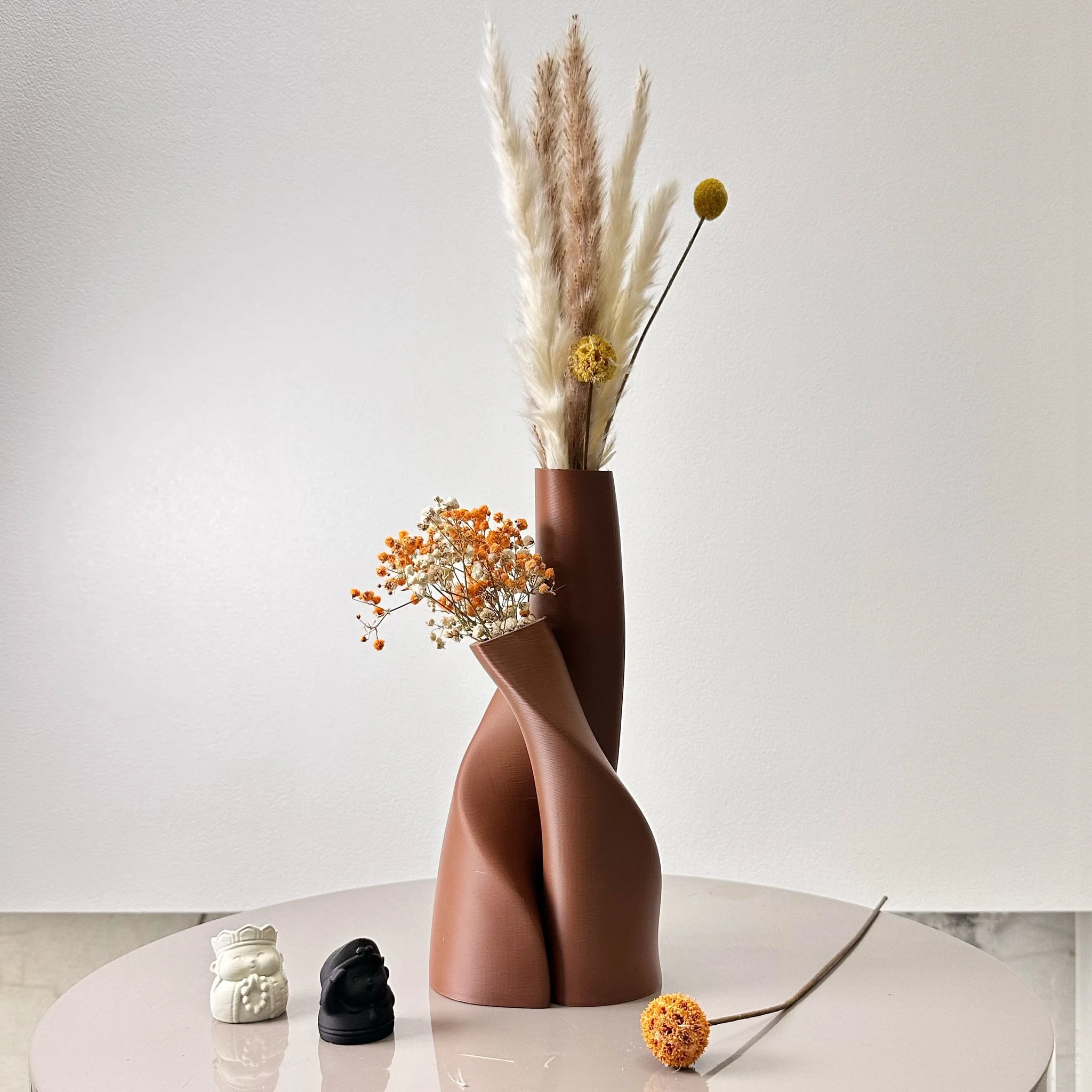 Set of 2 Double Vases with Special Shape