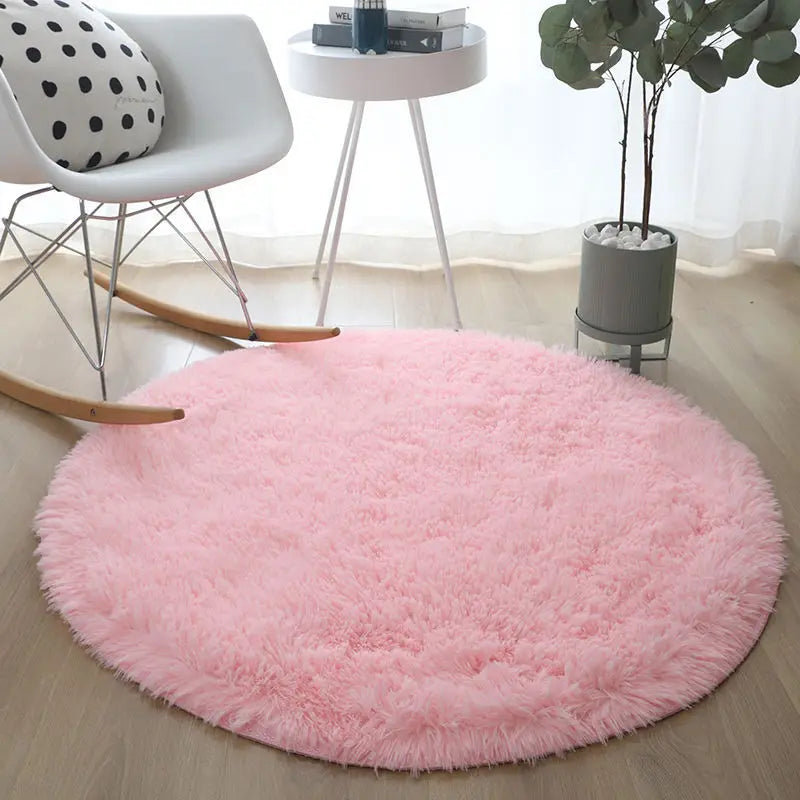 Fluffy Hair Mat for Kids – Sofa and Decor