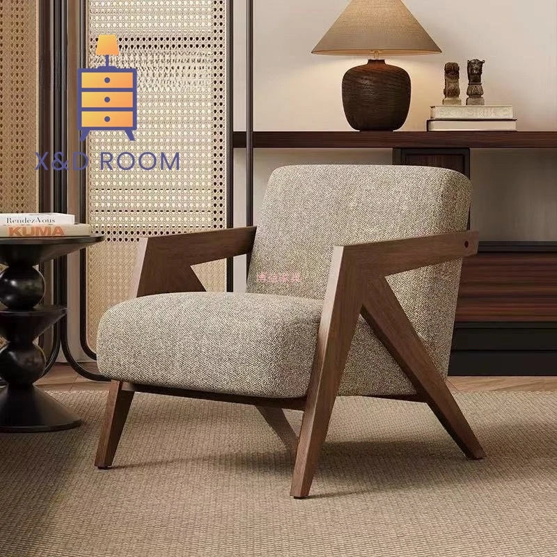 Lazy Sofa Chair Designer 2025 – French Nordic Style