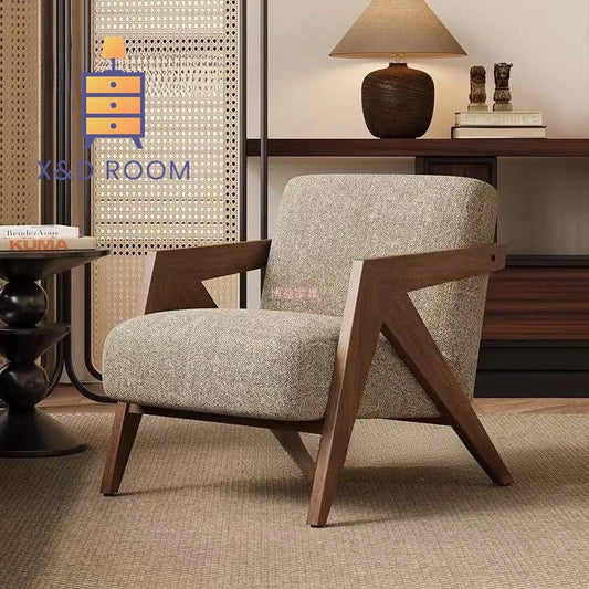 Lazy Sofa Chair Designer 2025 – French Nordic Style