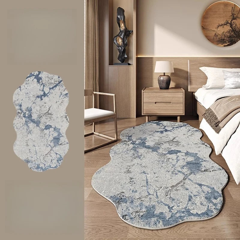 Luxury Irregular Rug for Living Room and Bedroom
