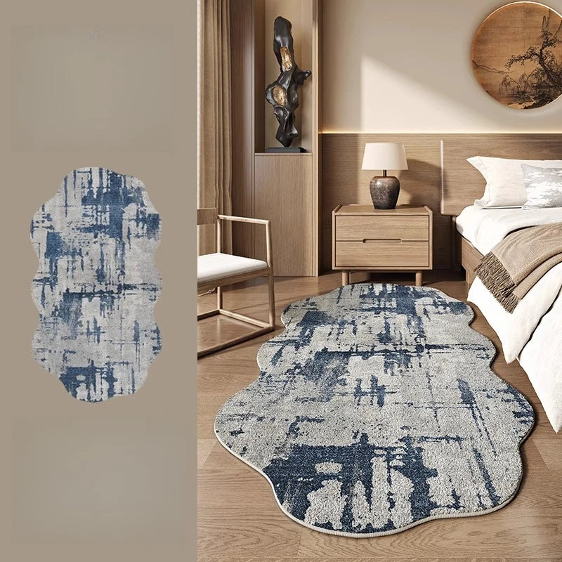 Luxury Irregular Rug for Living Room and Bedroom