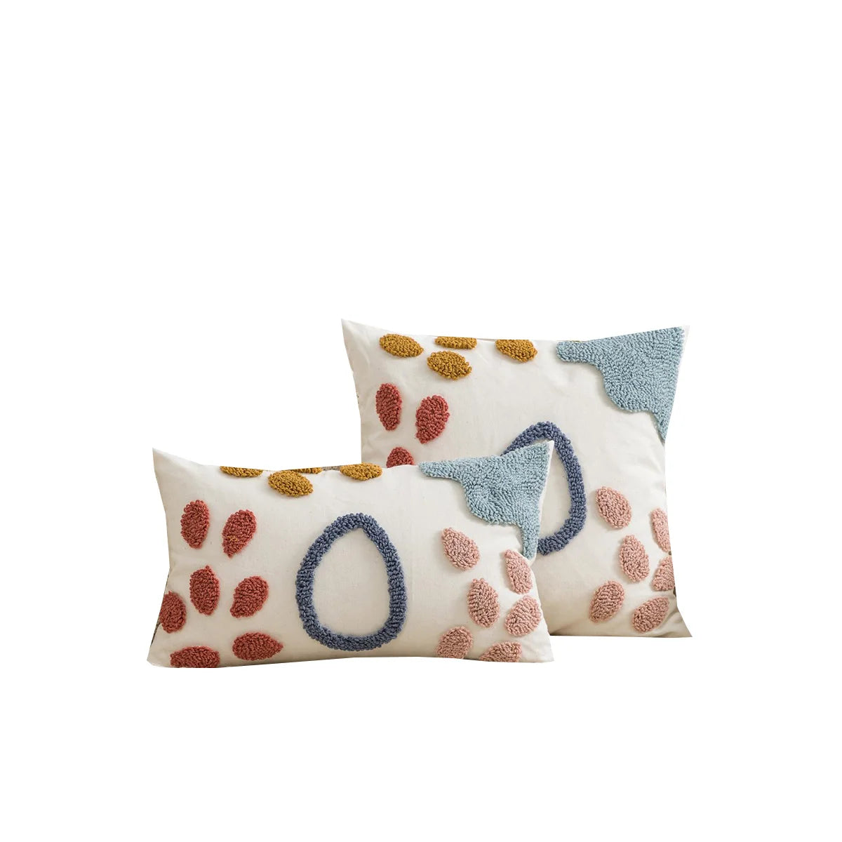 Colorful Floral Boho Cushion Cover