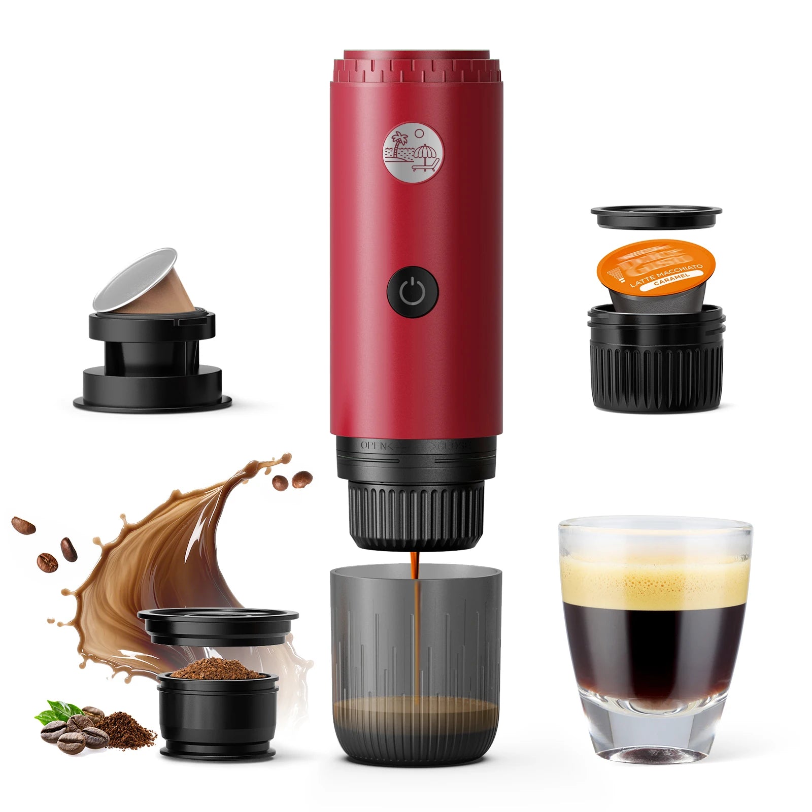 3-in-1 portable espresso machine