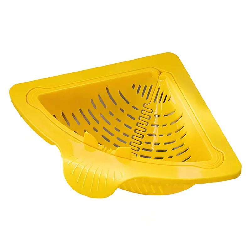 Magnetic Sink Basket with Triangular Drain