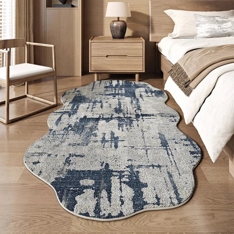 Luxury Irregular Rug for Living Room and Bedroom